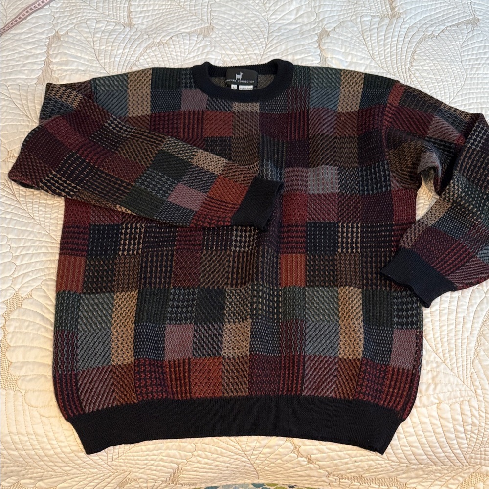 Peruvian Connection Wool Sweater Euc - image 2